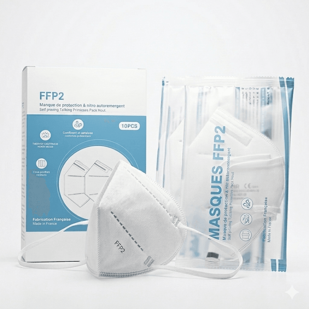 Masque FFP2 Haute Performance HantaShield - Pack de 20 thumbnail 4